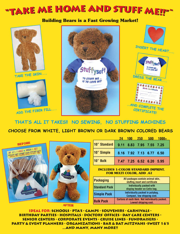 stuff your own build a bear